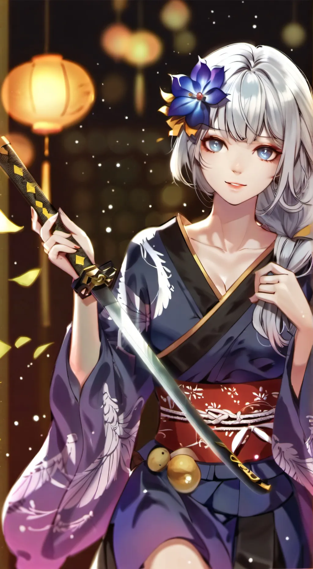 ai character: hermana de sanemi background
