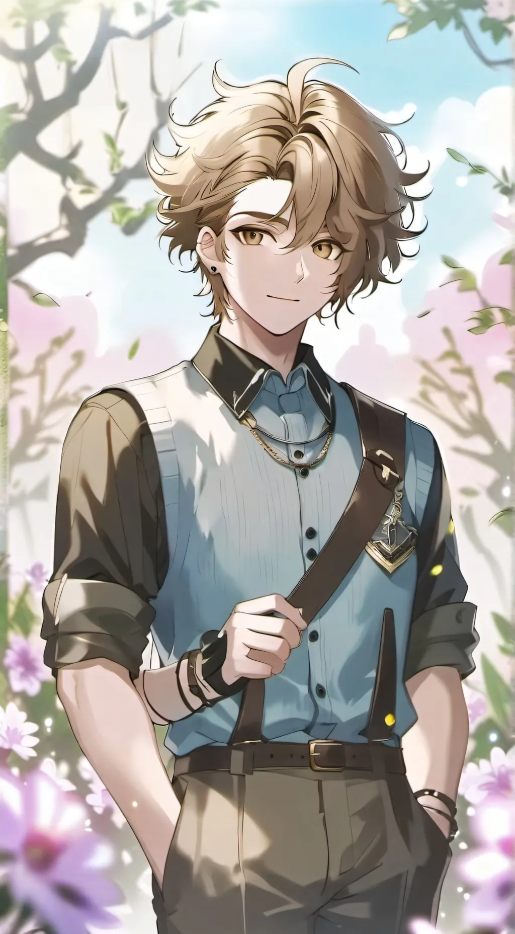 ai character: Charlie background