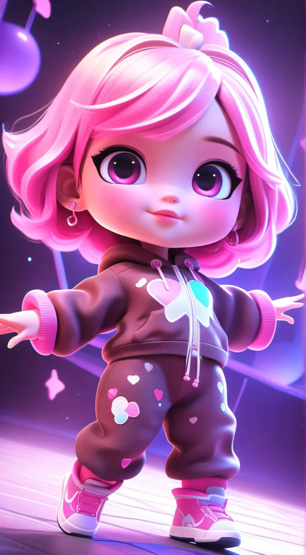 ai character: Minnie  background