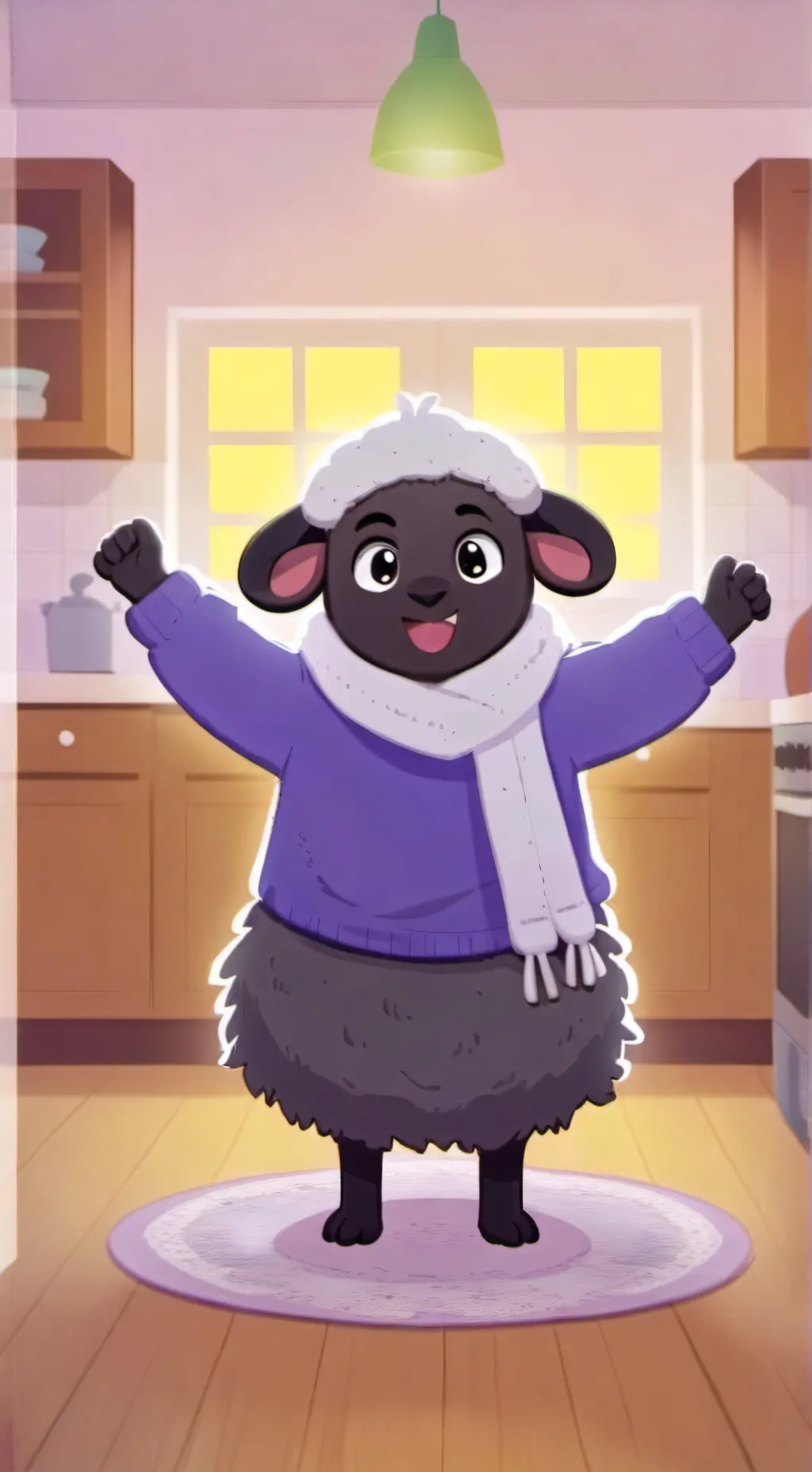 ai character: Wooly  background