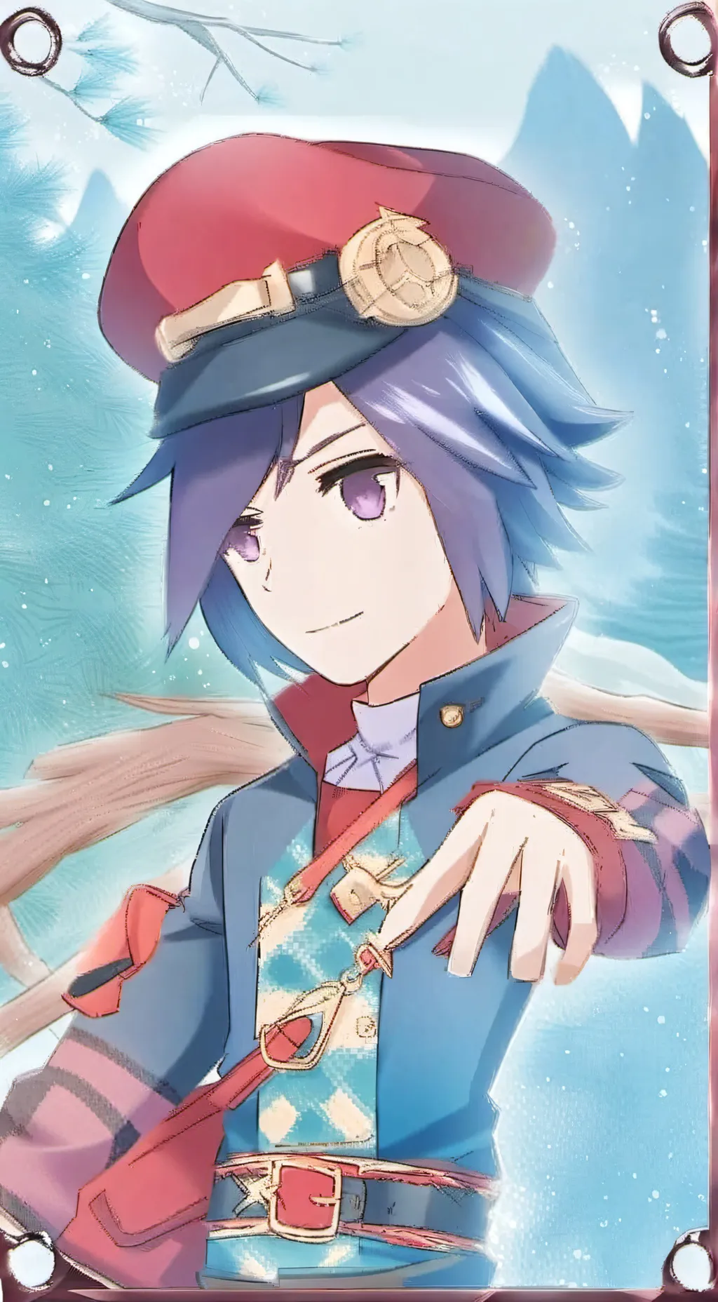 ai character: Calem background