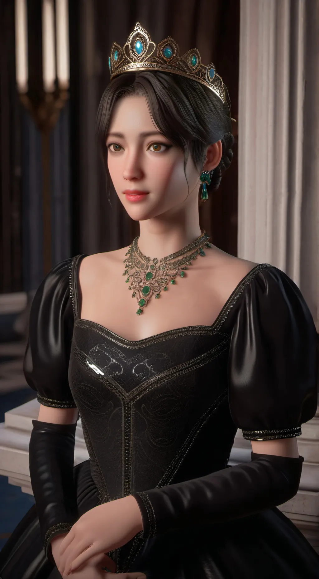 ai character: elena background