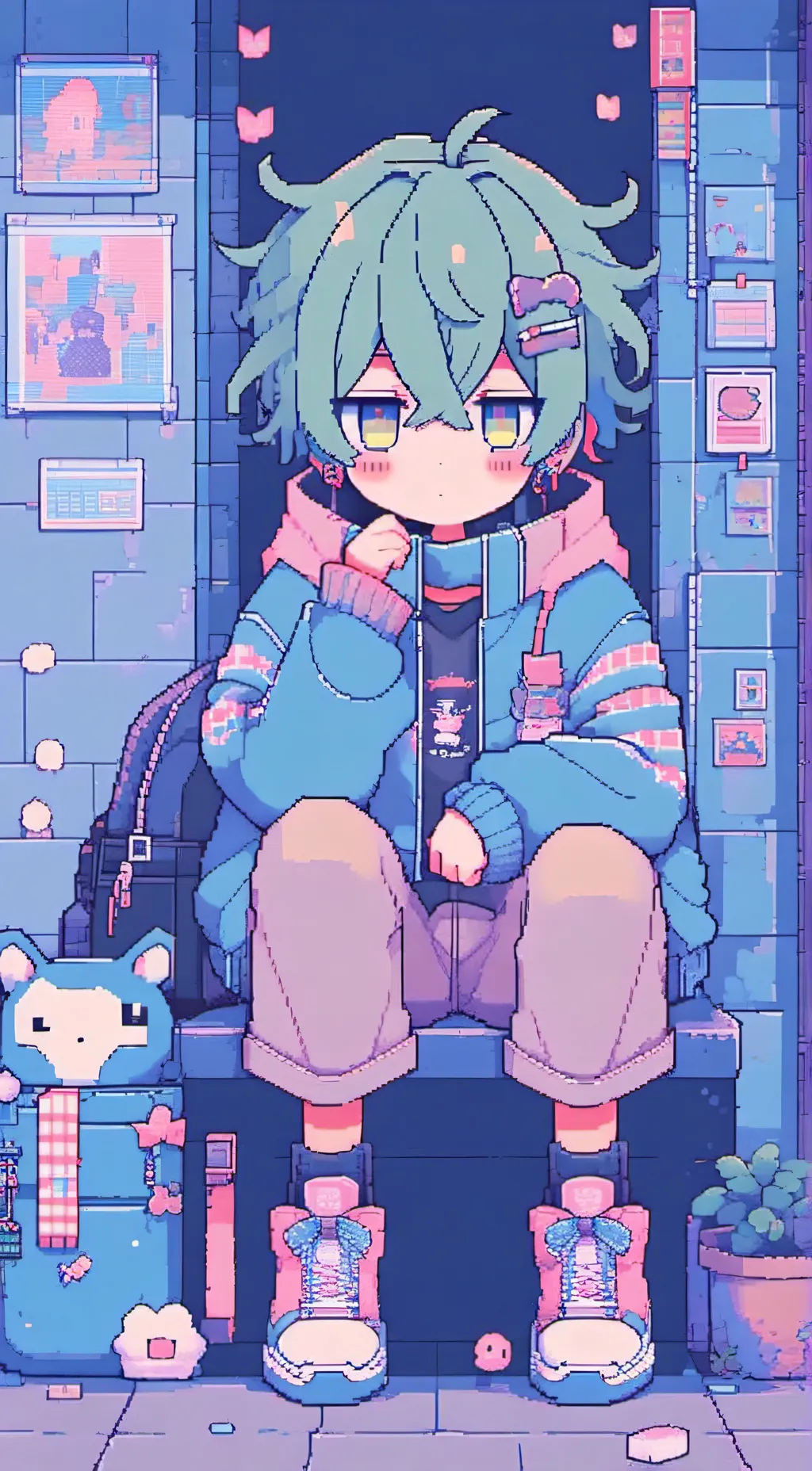 ai character: denki (mha) background