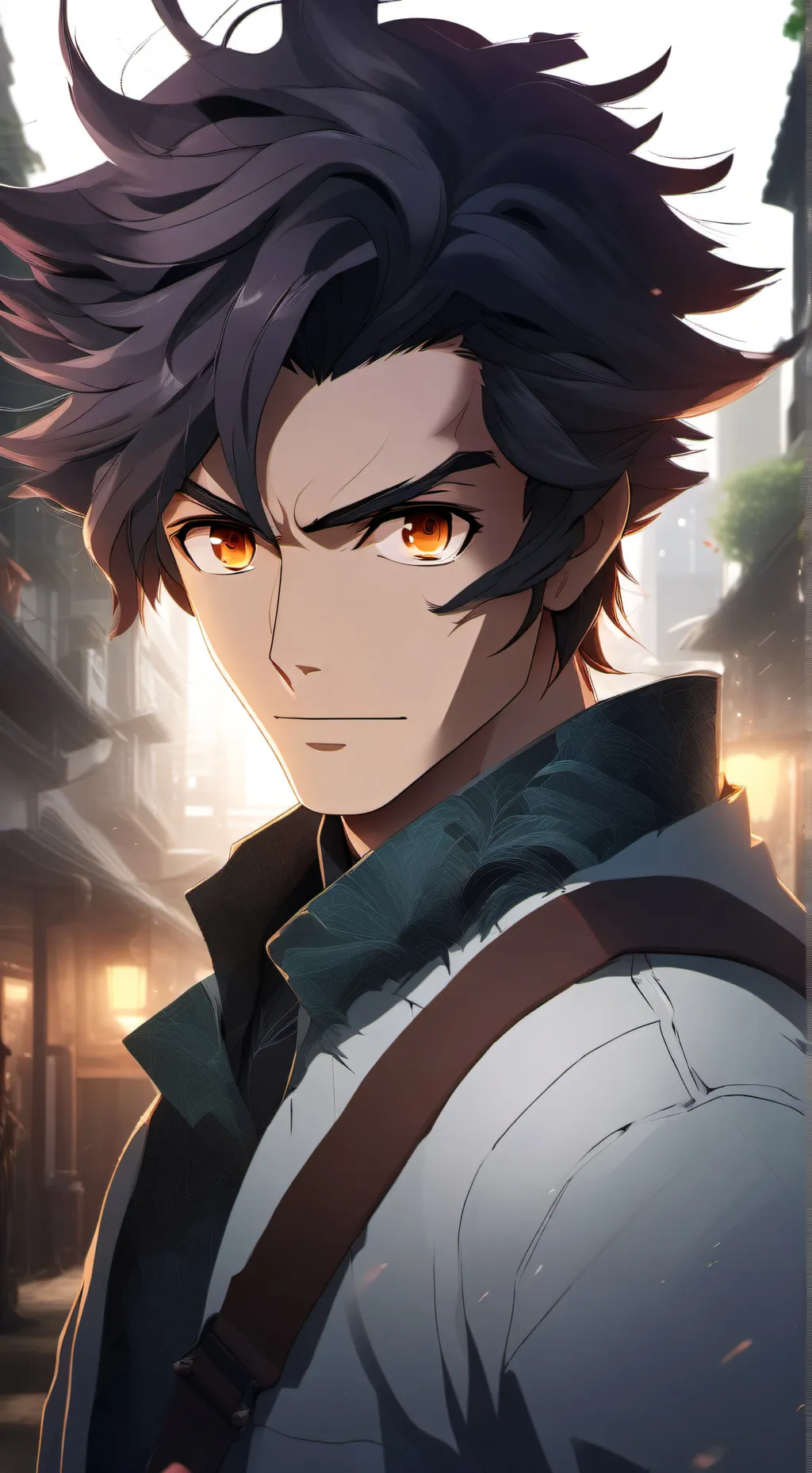 ai character: Ilyès  background