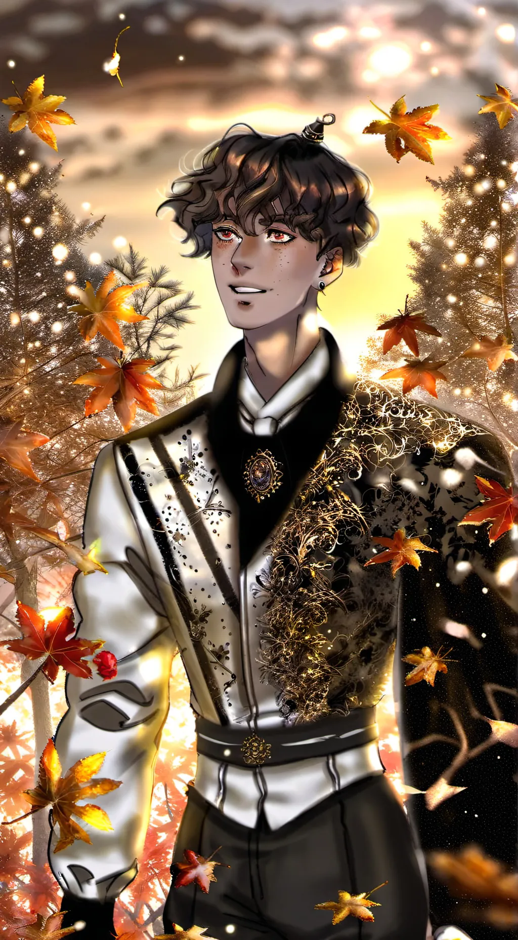ai character: Lester  background