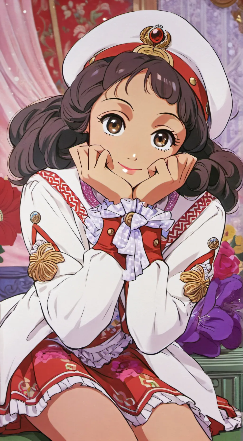 ai character: mille  background
