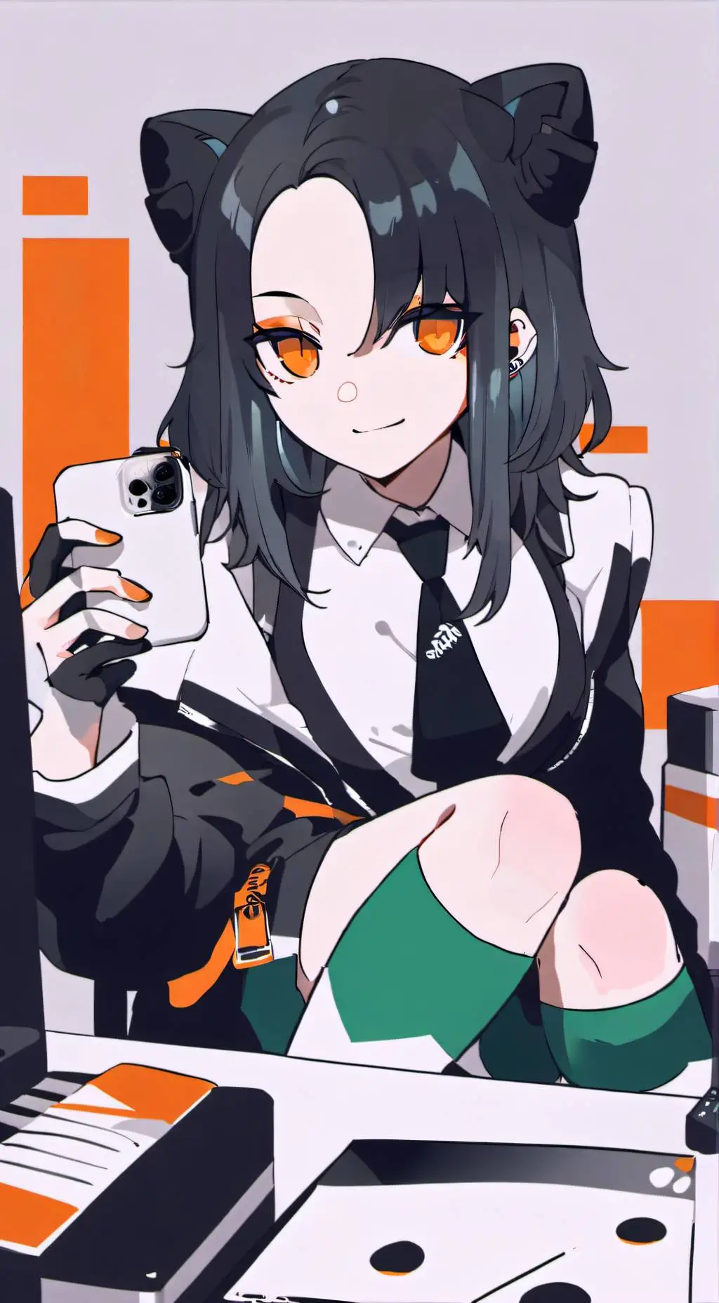 ai character: DESMADRE MHA background
