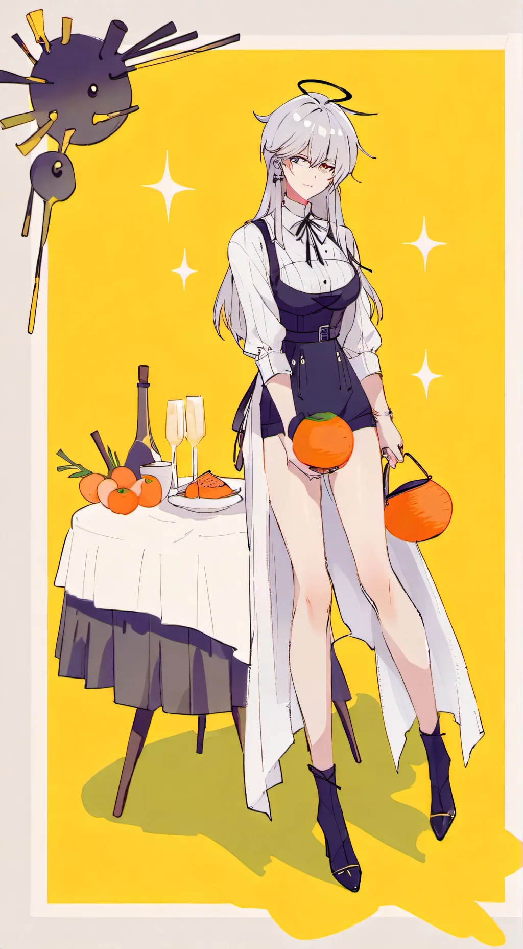 ai character: pp background