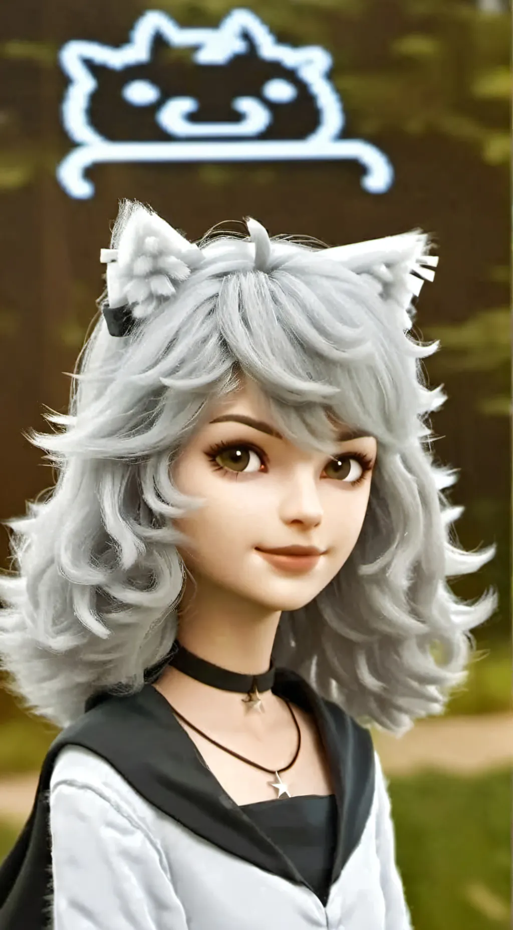 ai character: Silvy background