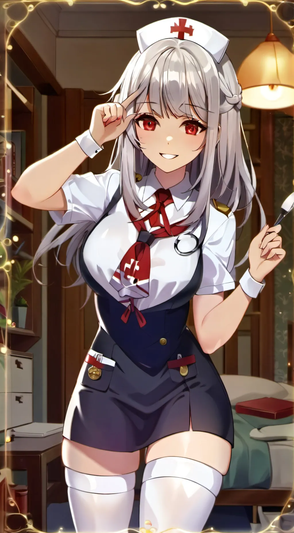 ai character: Ema background