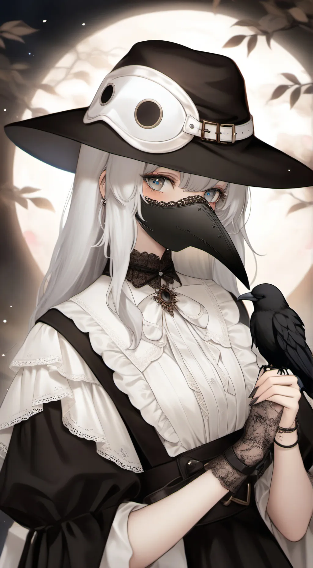 ai character: Crow background