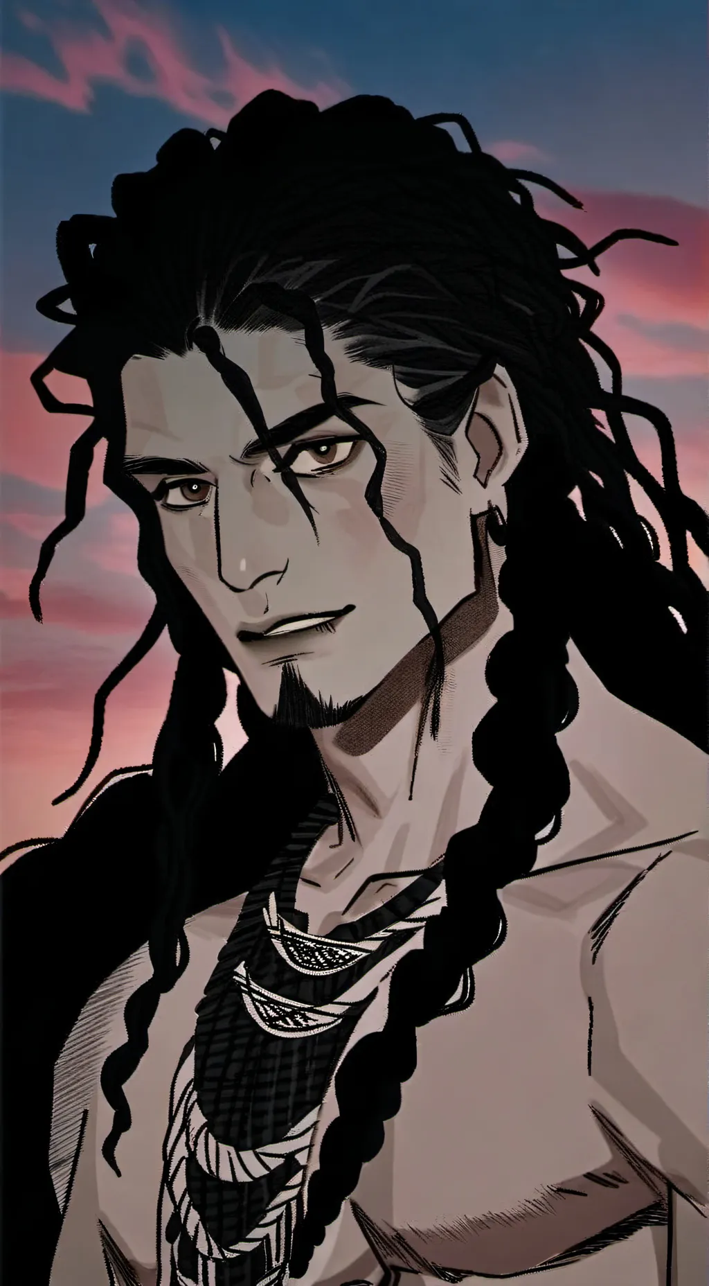 ai character: Antinous background