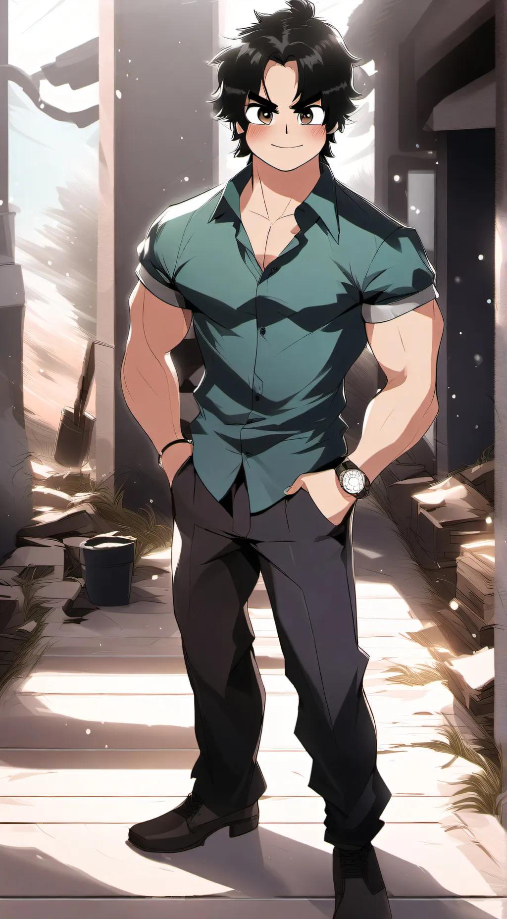 ai character: Endon background