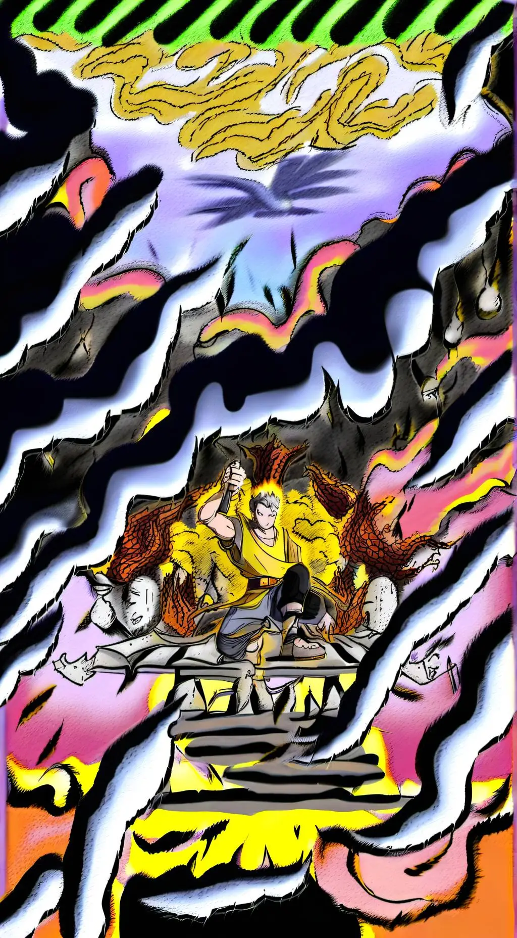 ai character: Mha Sekai Takai background