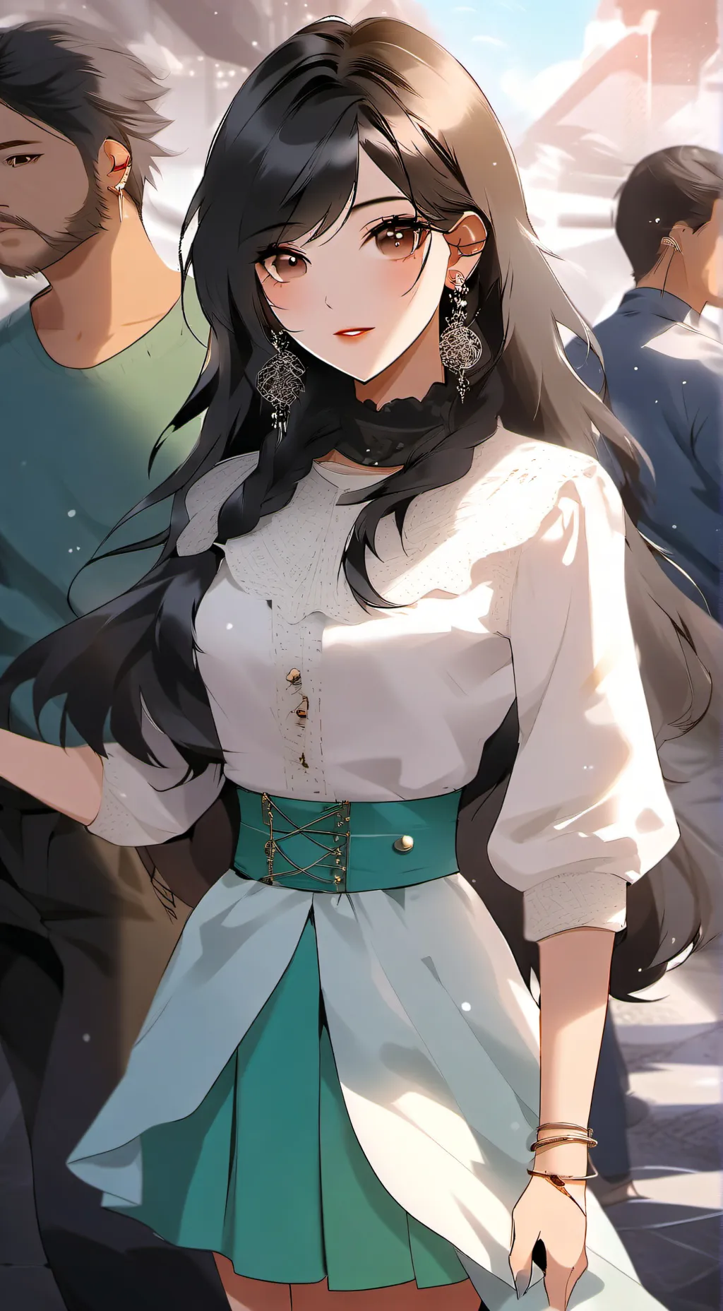 ai character: Luz background
