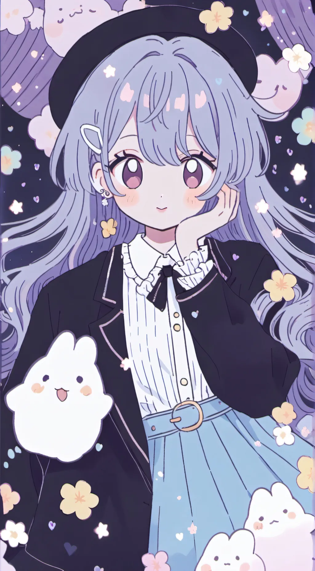 ai character: Ariana background