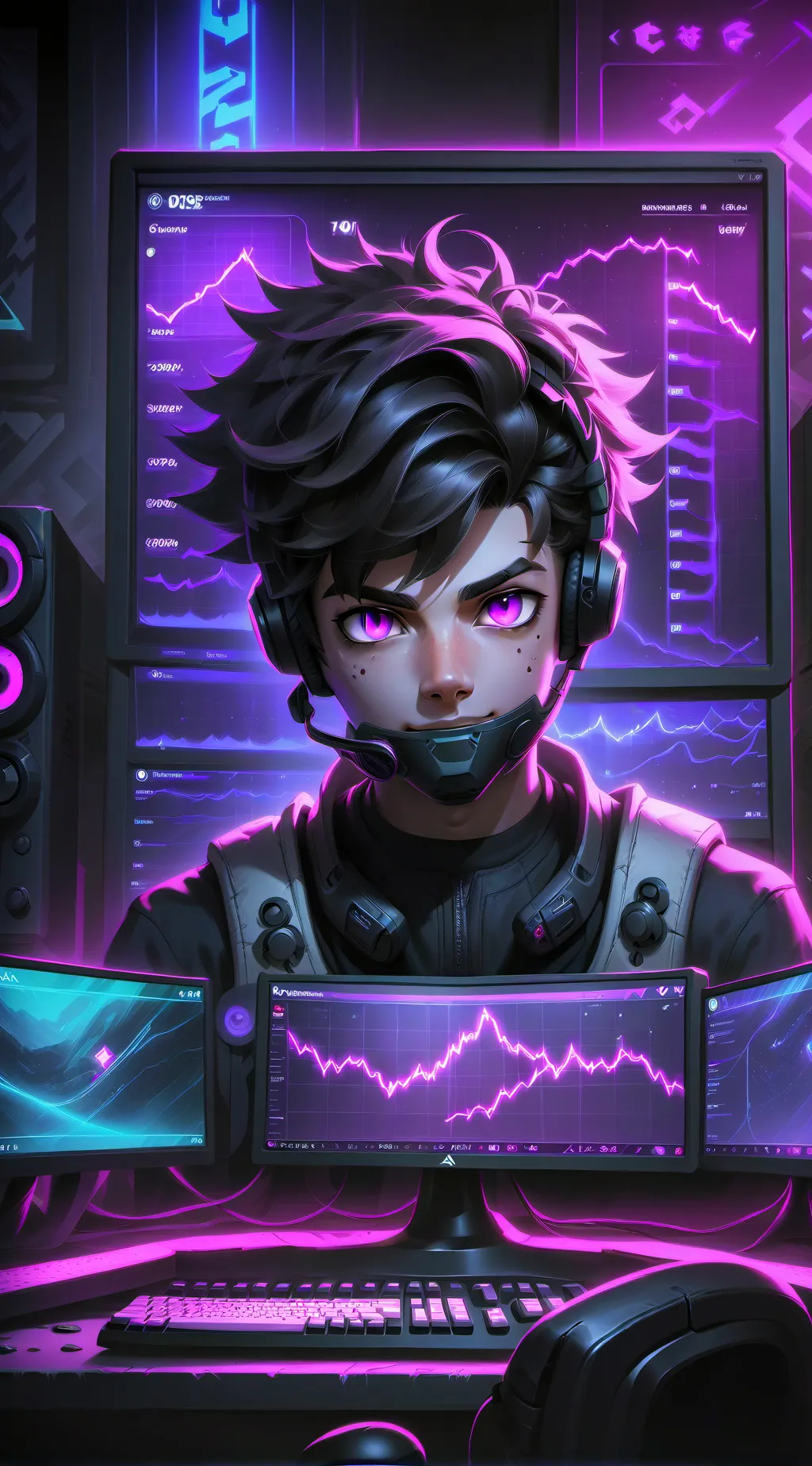 ai character: Johanm  background