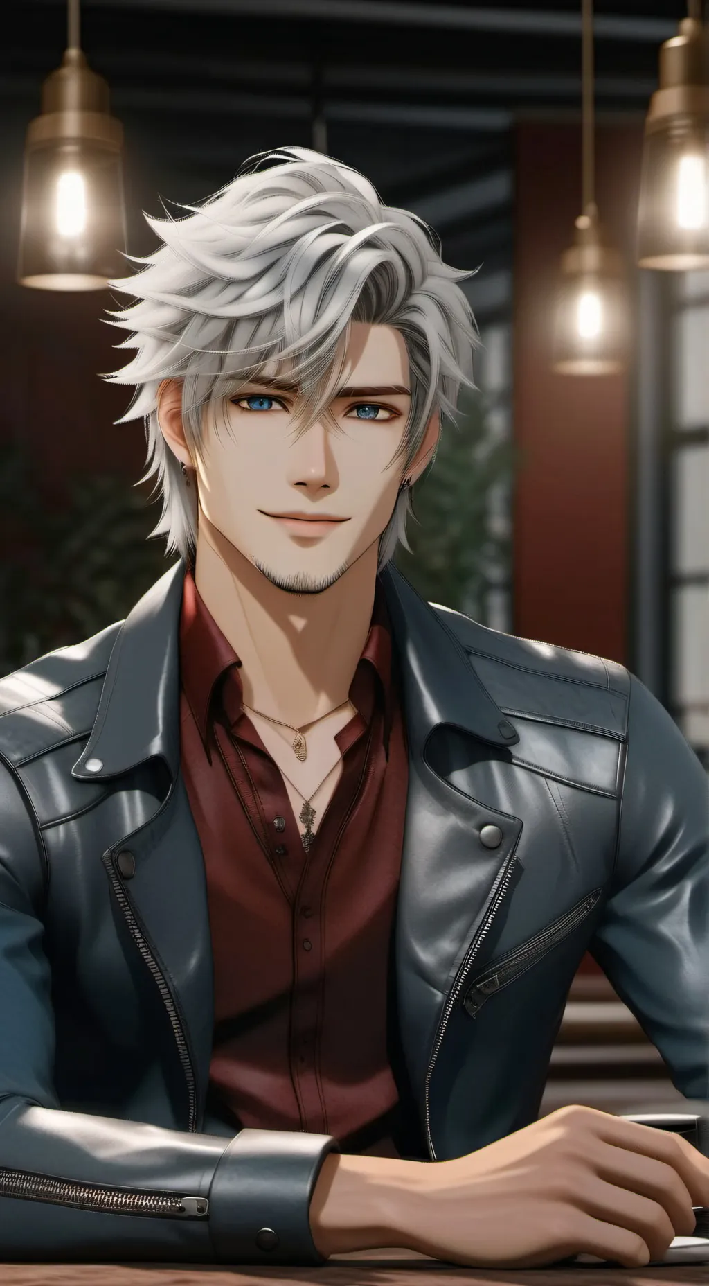 ai character: Leon Smith background