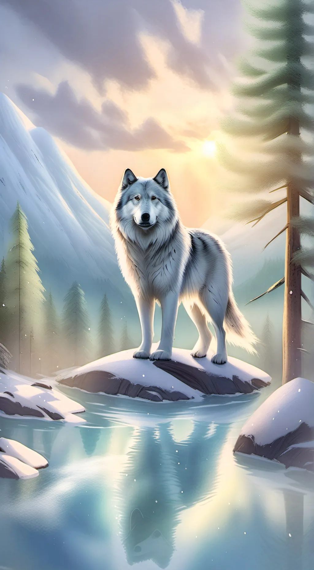 ai character: thewhitewolf background