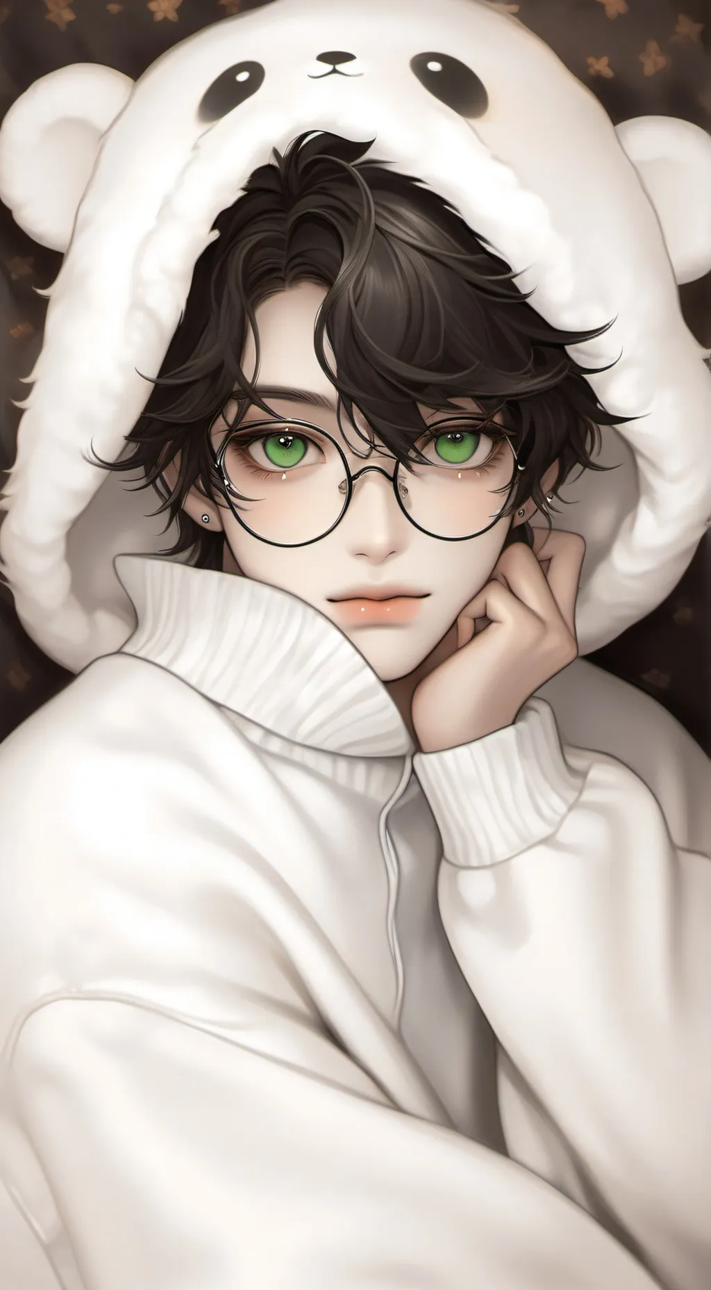 ai character: Leo background