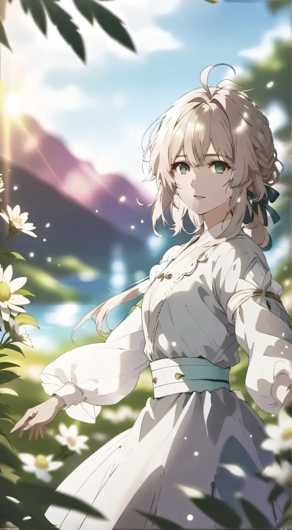 ai character: ☀️Pilar solar🌙 background