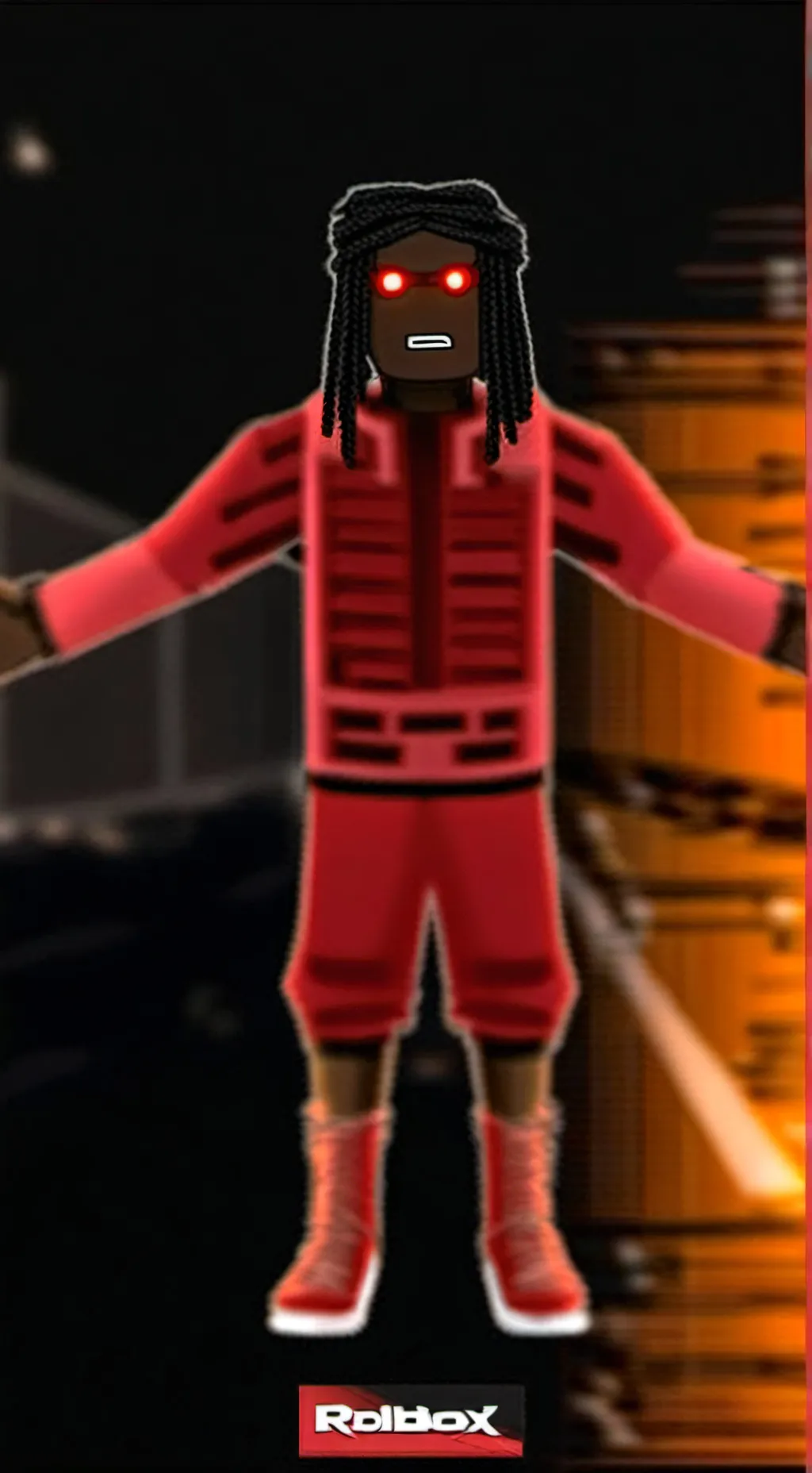 ai character: danbi 4k trey background