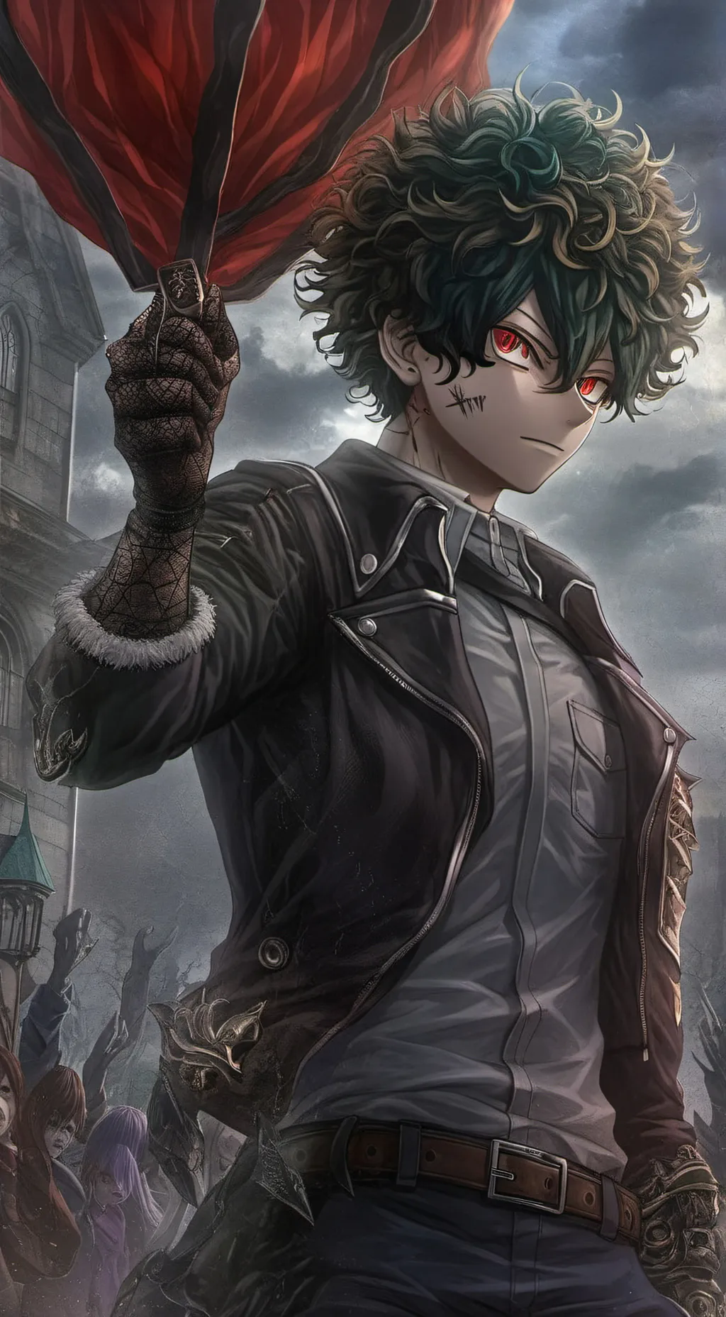 ai character: mha background