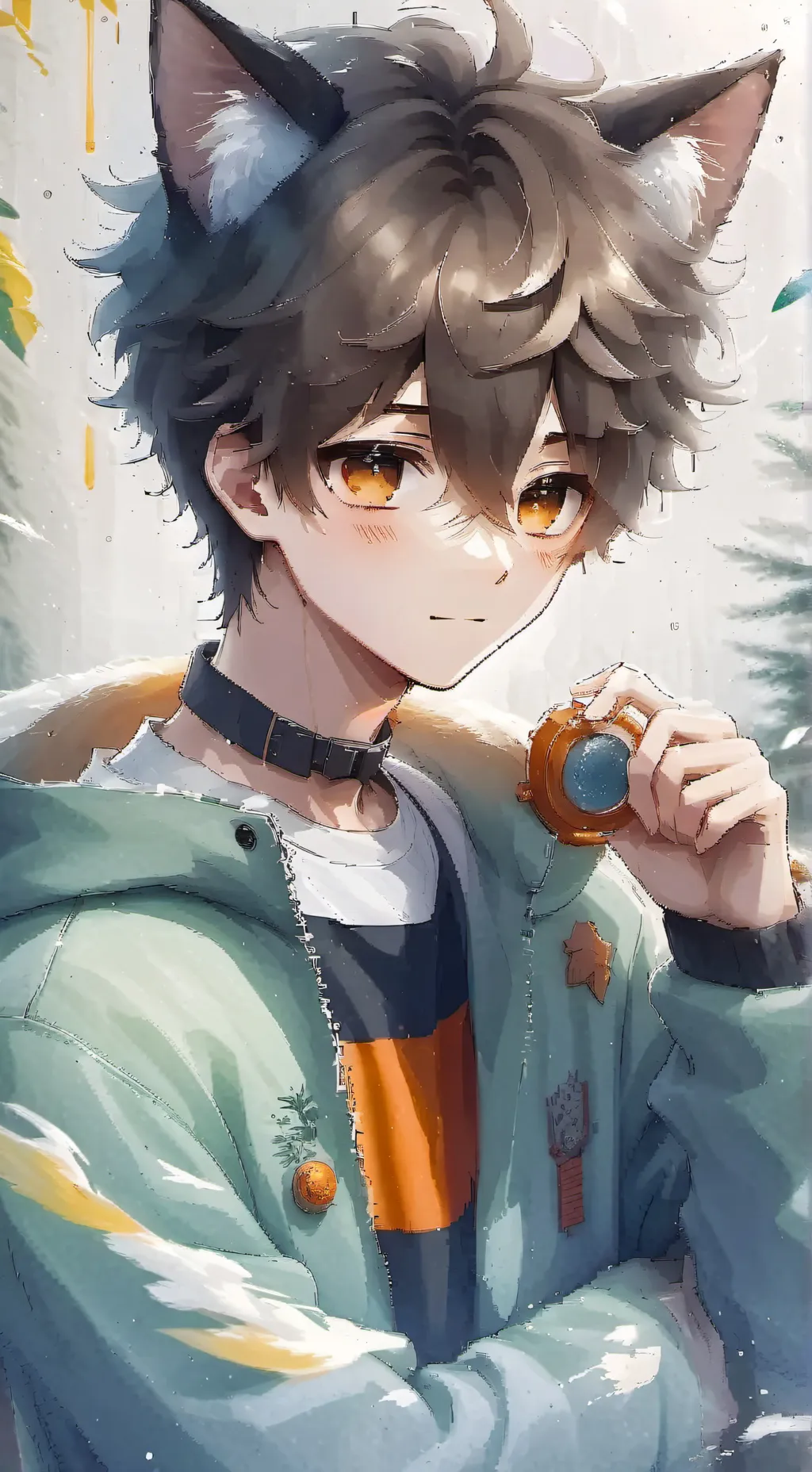 ai character: KIO  background
