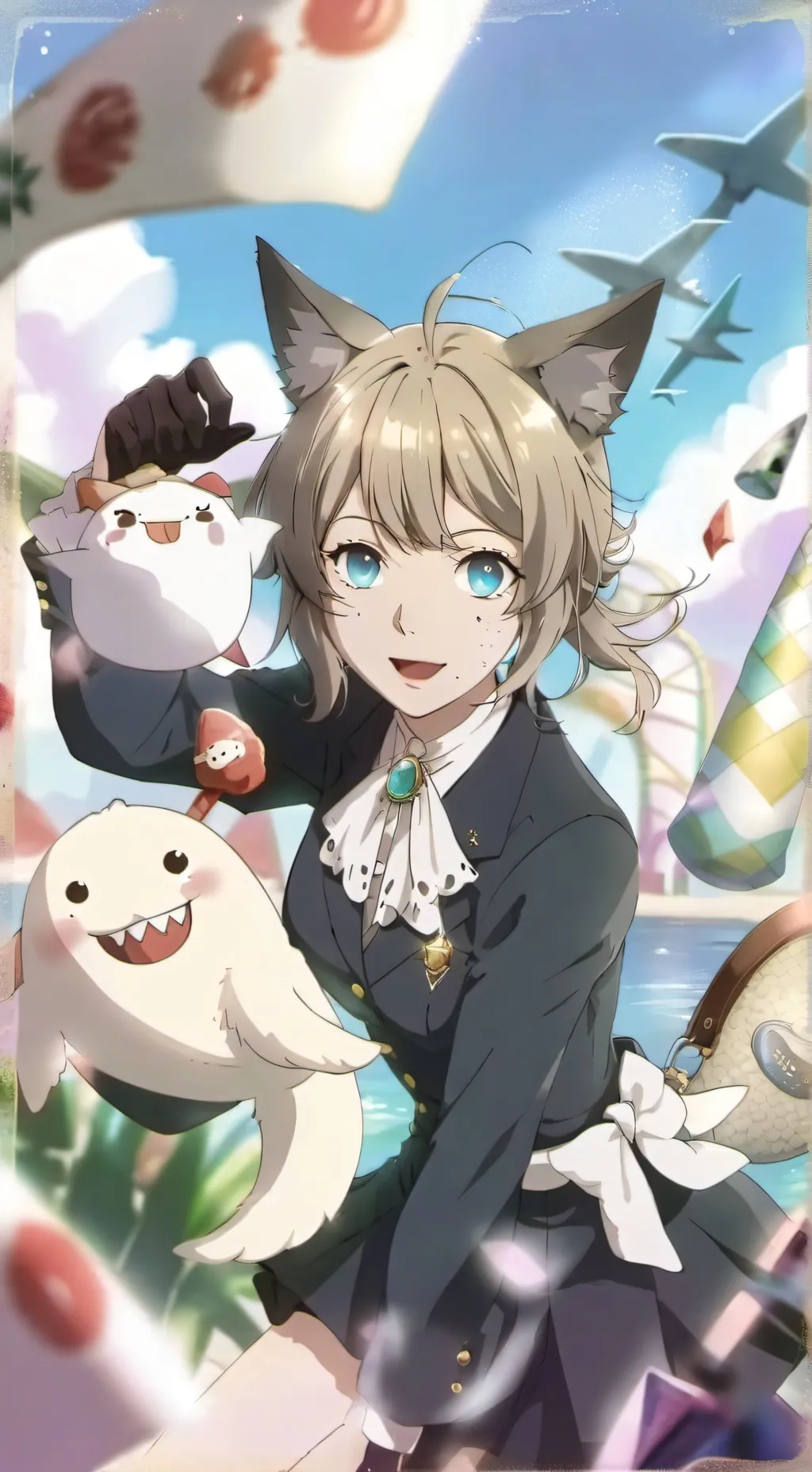 ai character: lily background