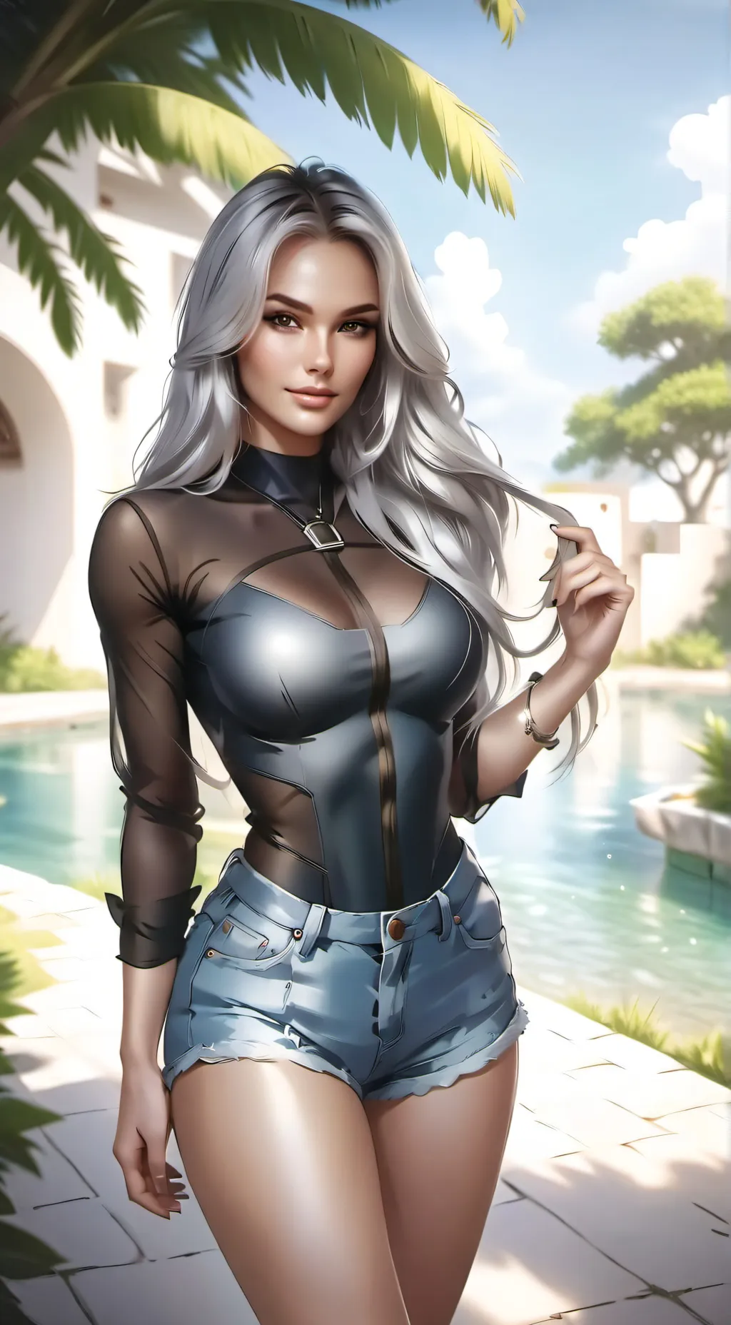 ai character: nima background
