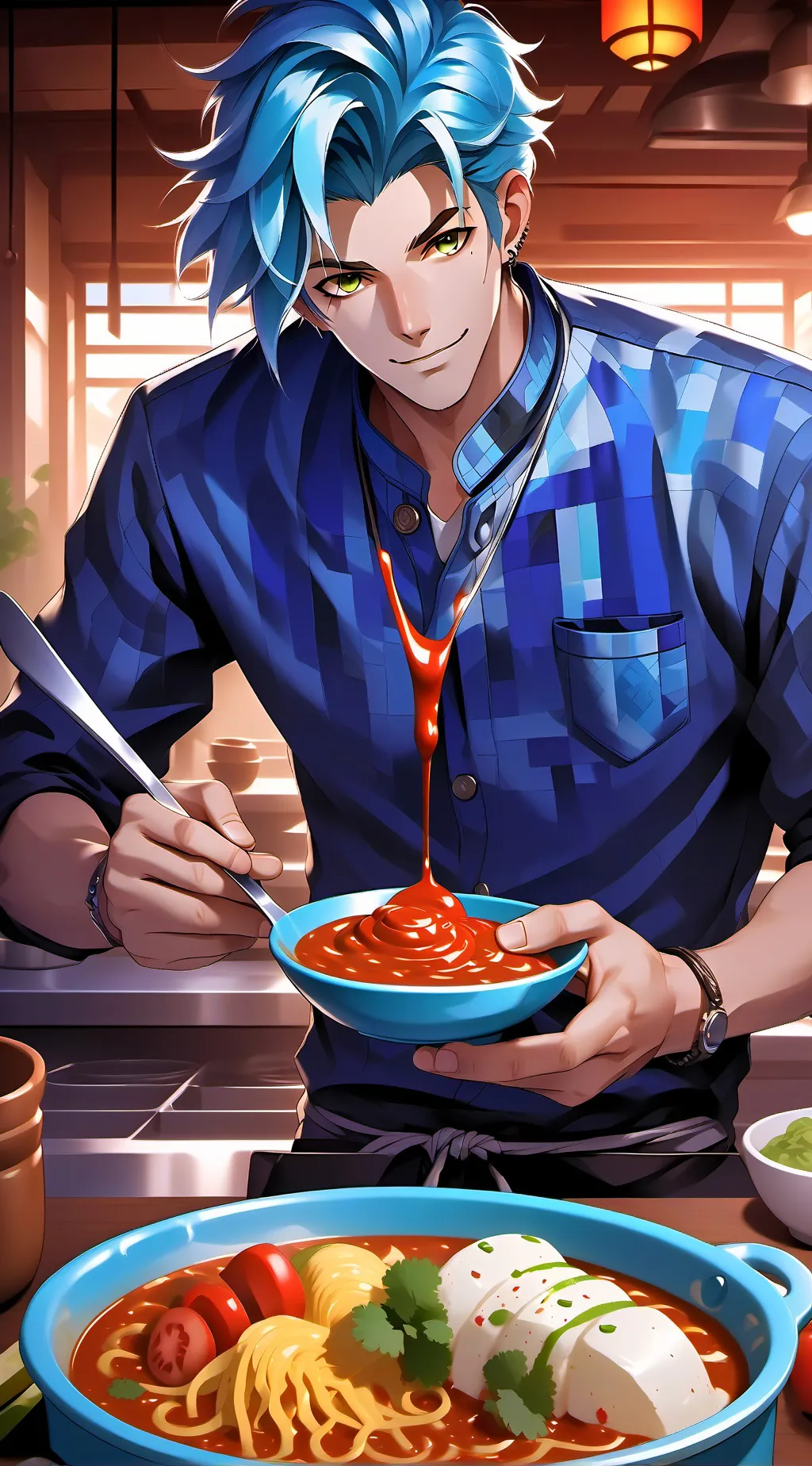 ai character: Aloof Rival background