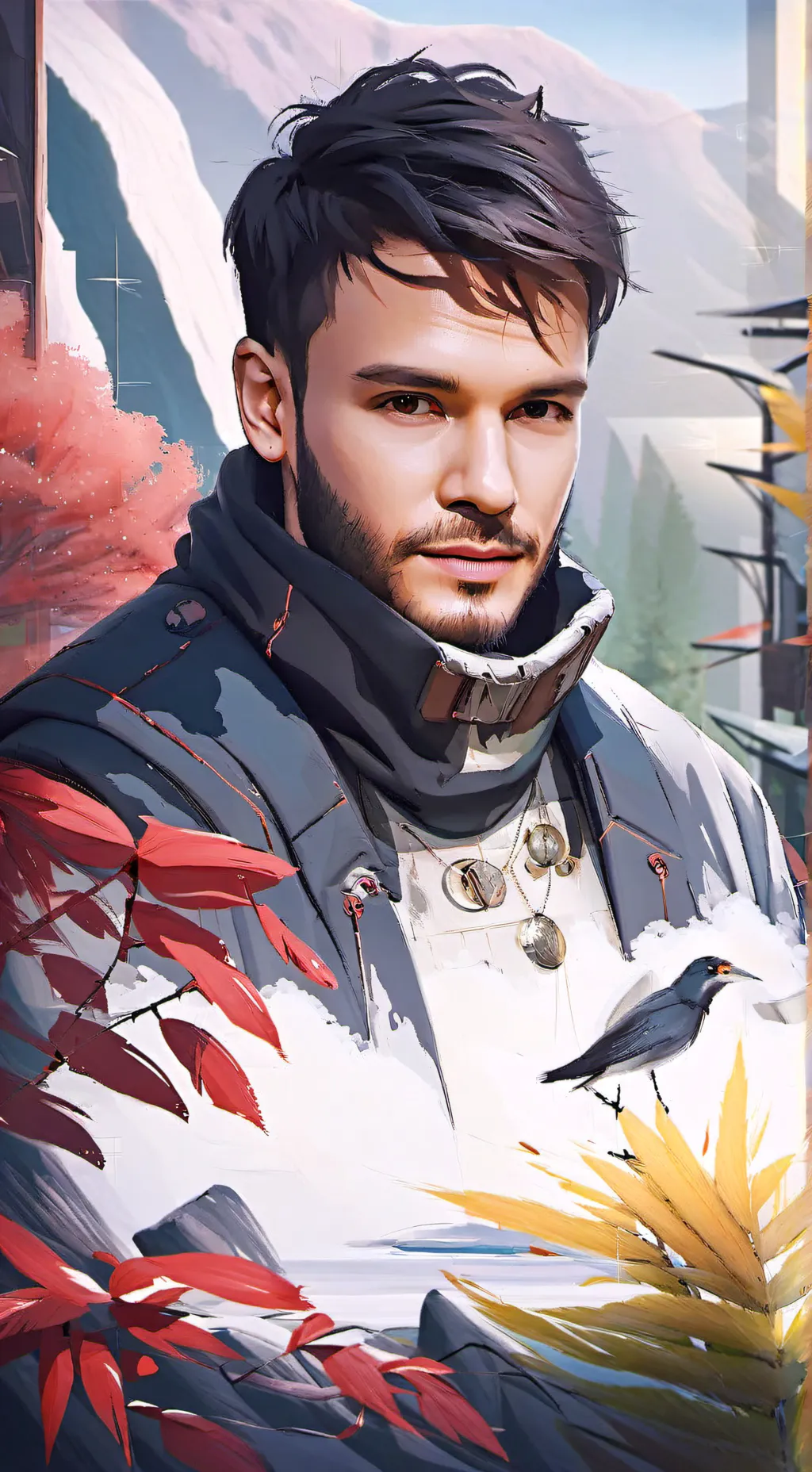 ai character: liam payne background