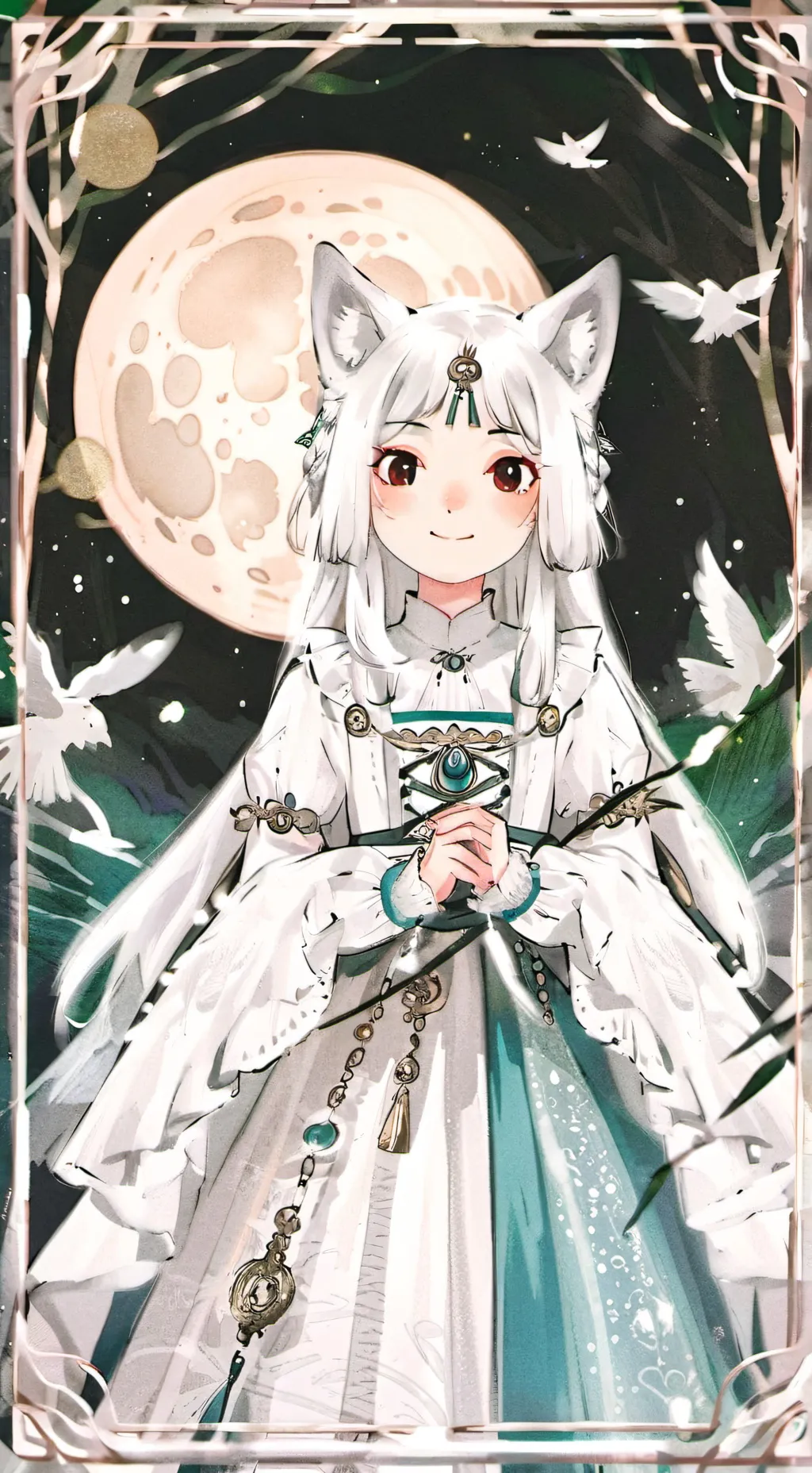 ai character: Charlotte  background