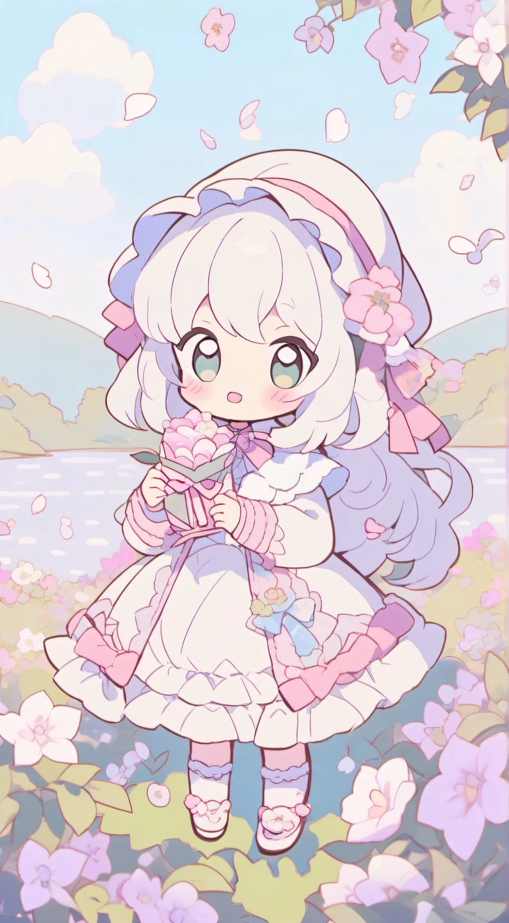 ai character: Bebê  background