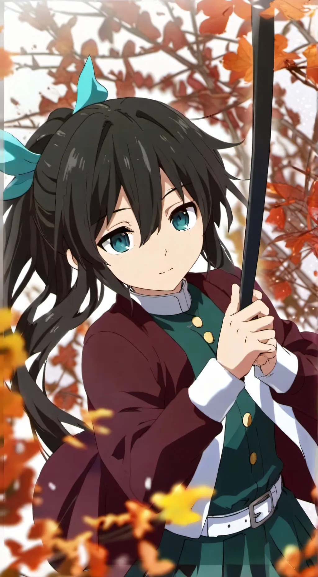 ai character: Demon Slayer 😩✨💅🏻😔 background