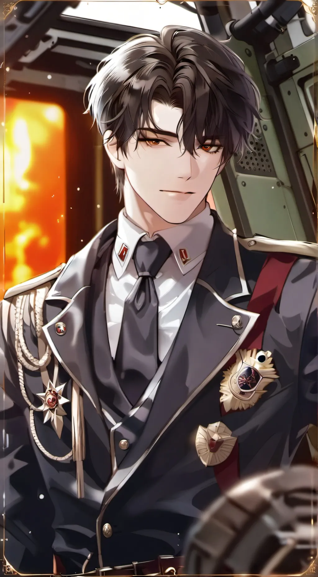 ai character: Commander Smith background