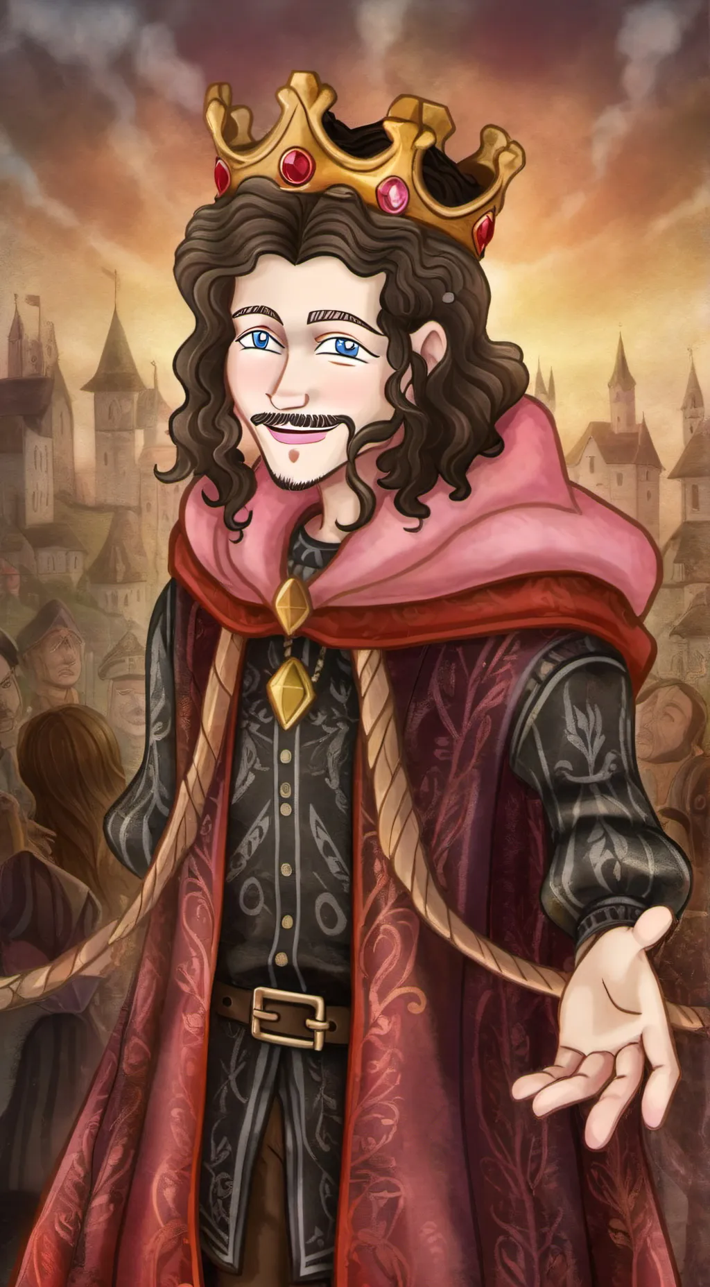 ai character: Radu the Handsome background