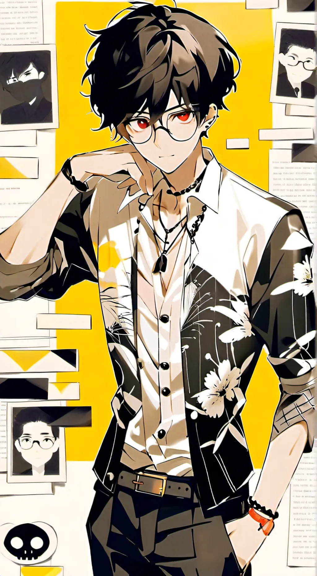 ai character:  Zero background