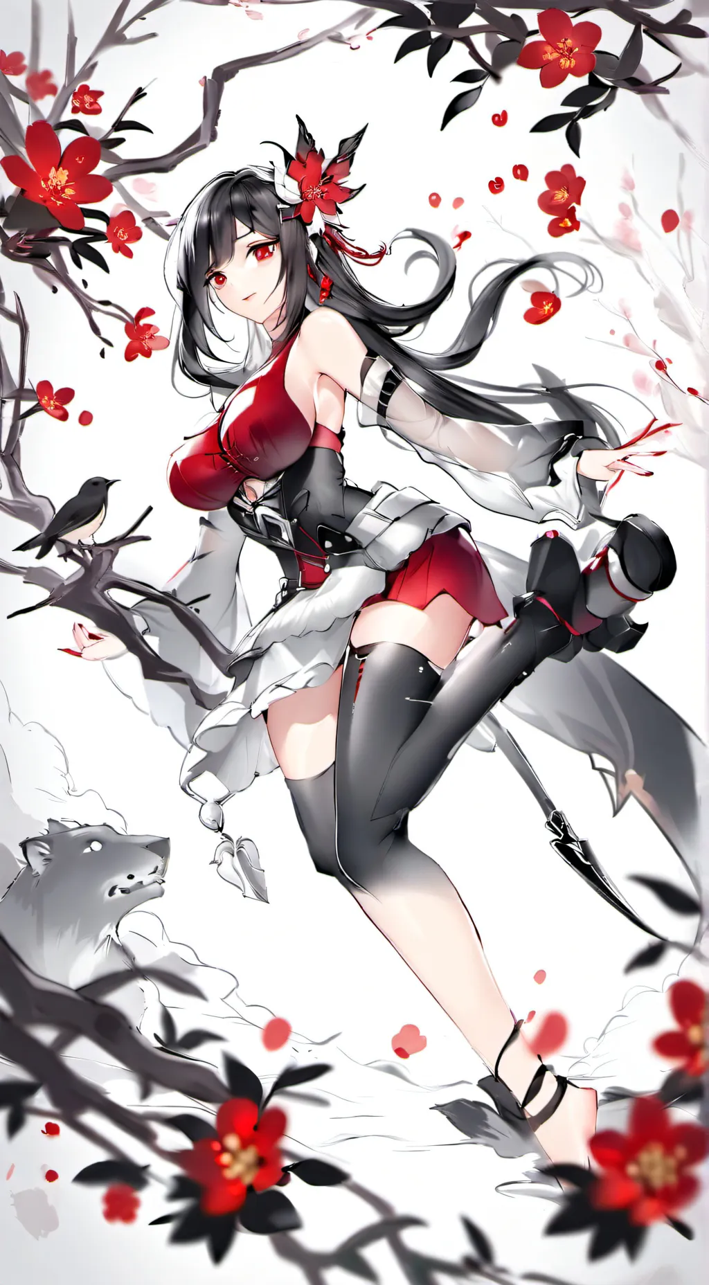 ai character: Iris background