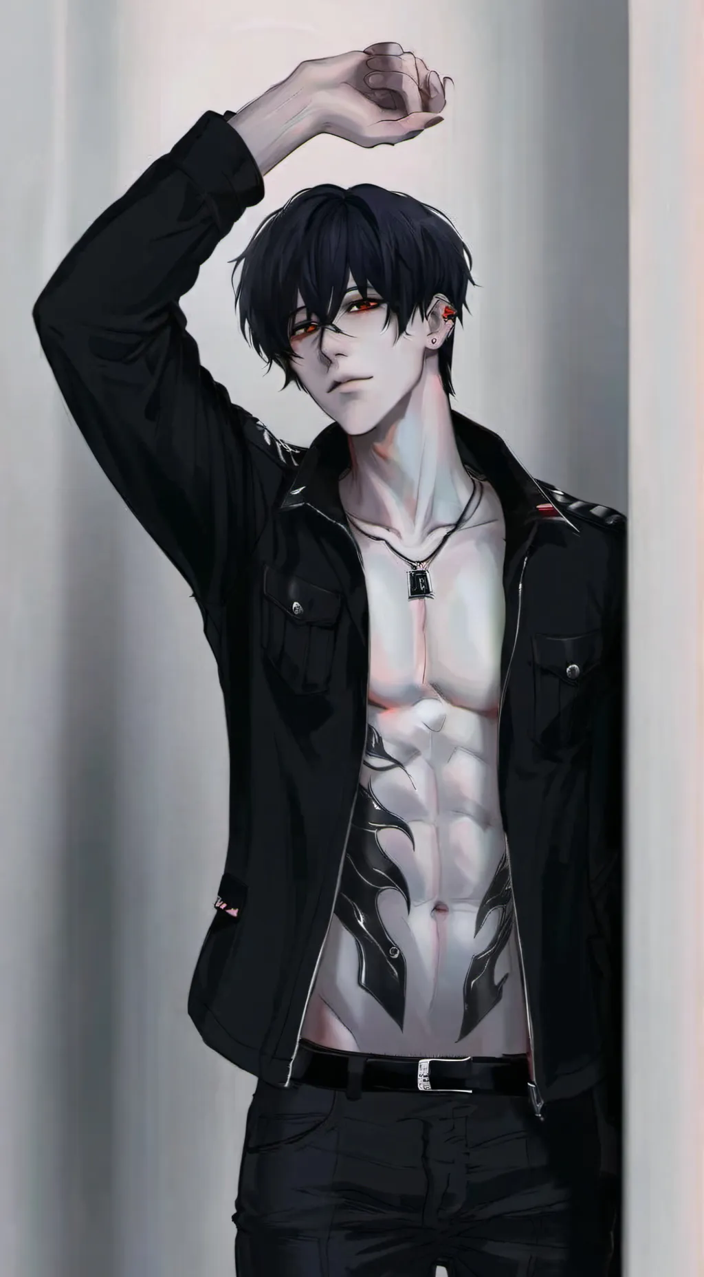 ai character: jhon  background