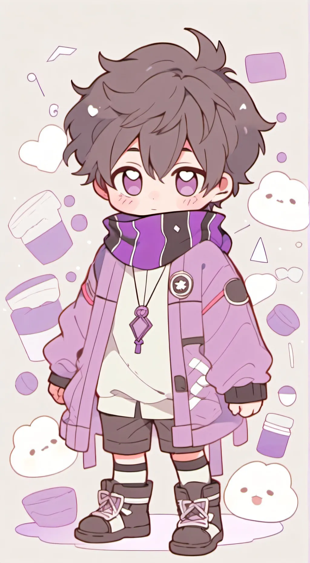 ai character: choso  background