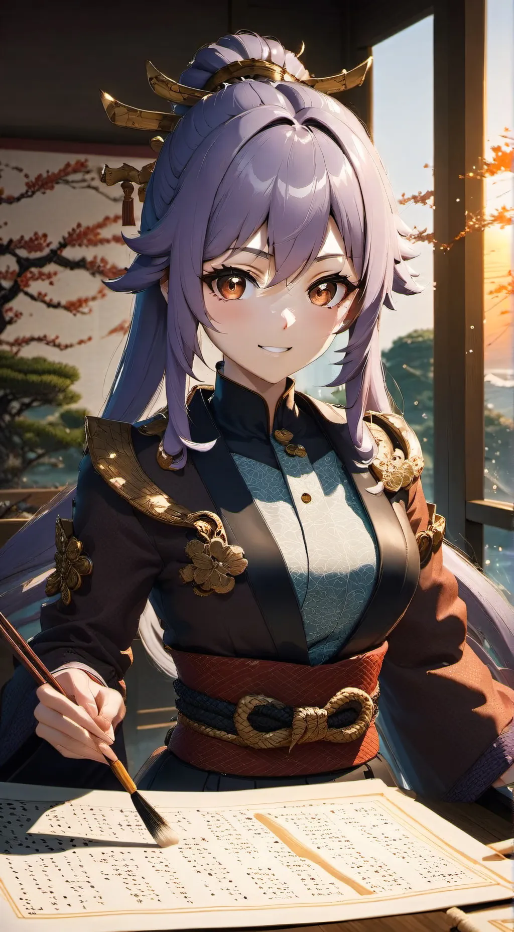 ai character: Himari background