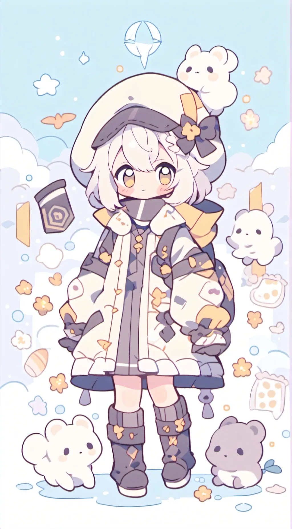 ai character: Liliy background