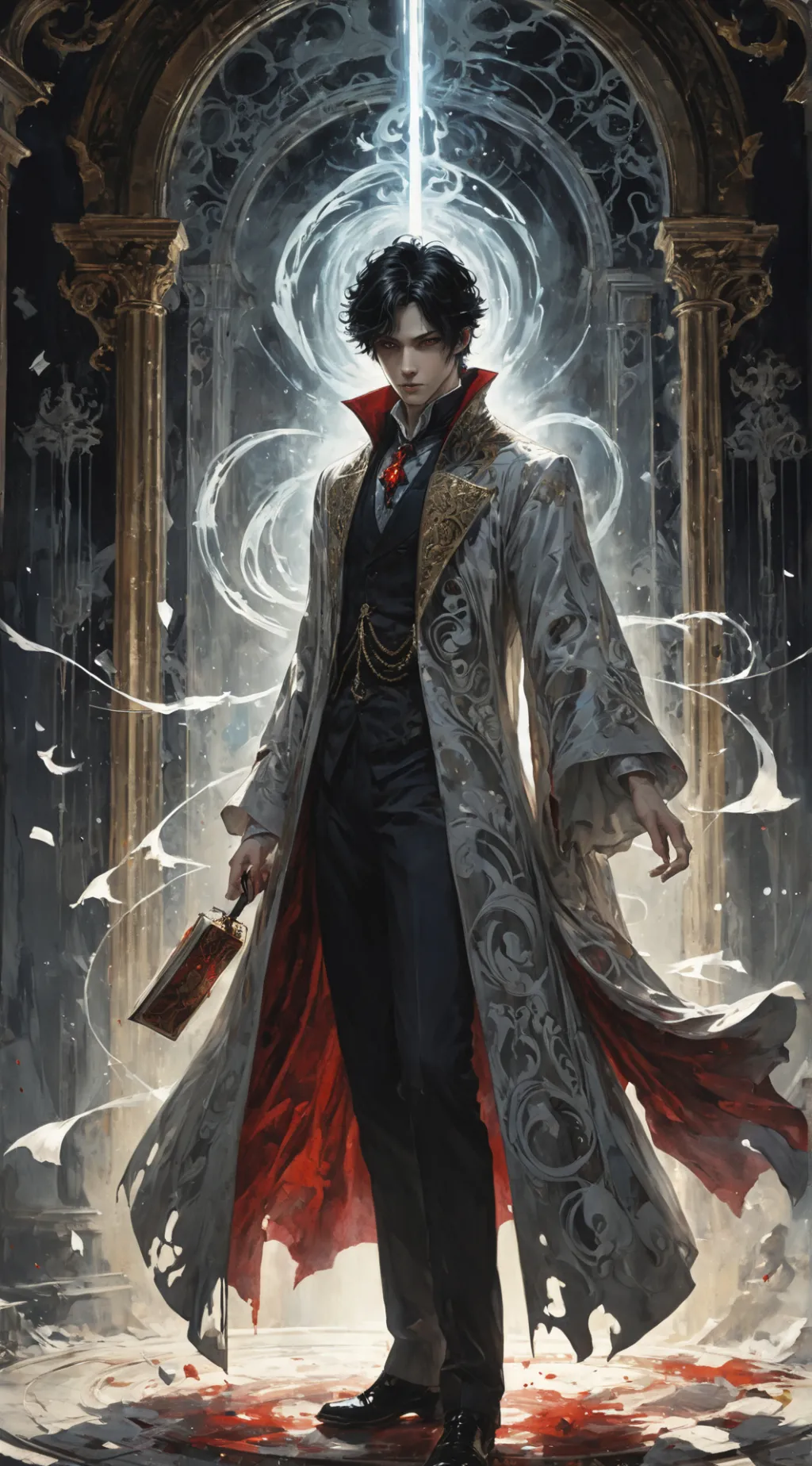 ai character: Fenix background