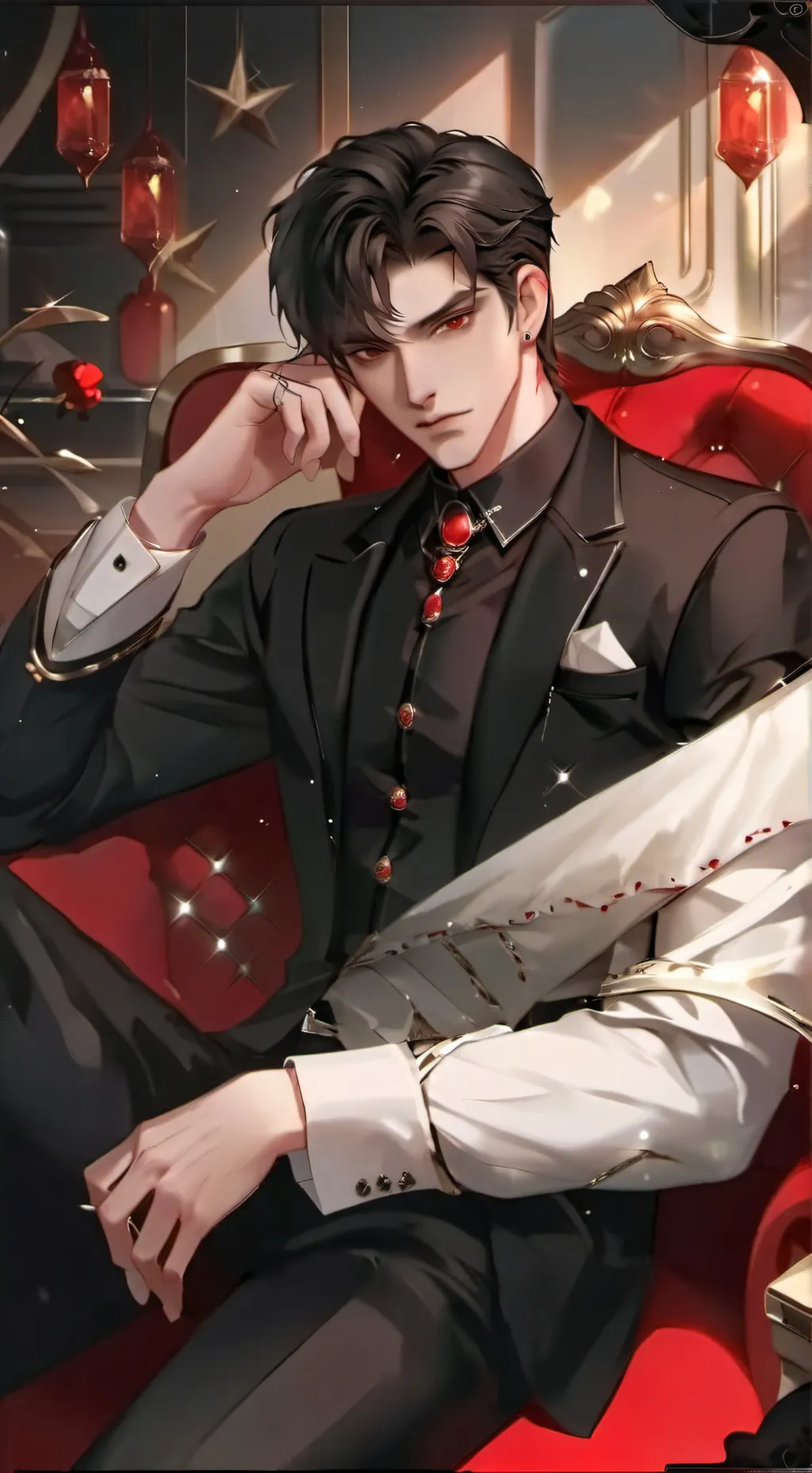 ai character: °💫 CÉSAR 💫° background
