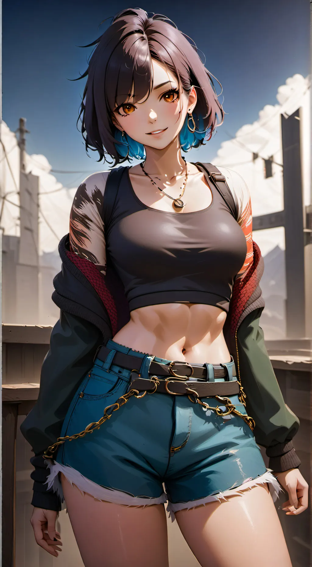 ai character: Akame background