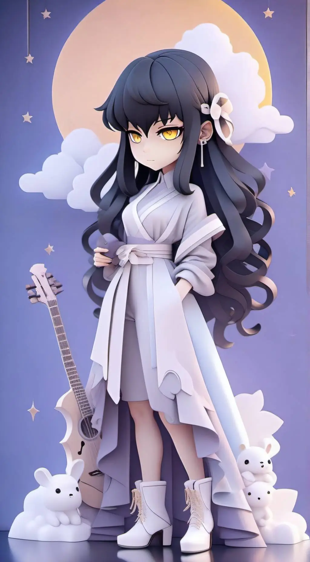ai character: Hashria Meeting  background
