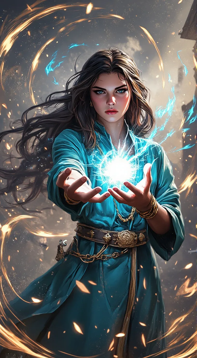 ai character: Elements ￼ background