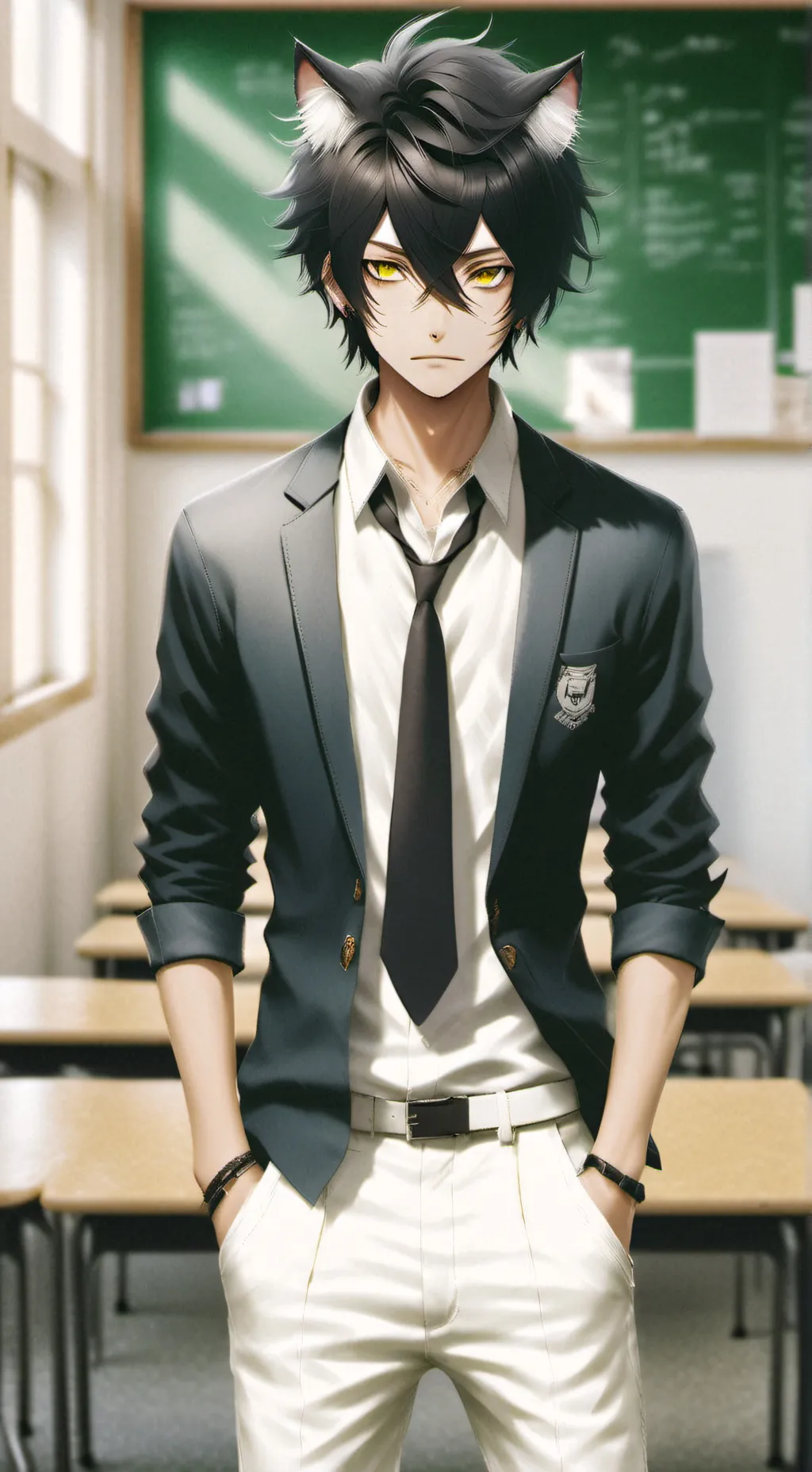 ai character: Joon  background