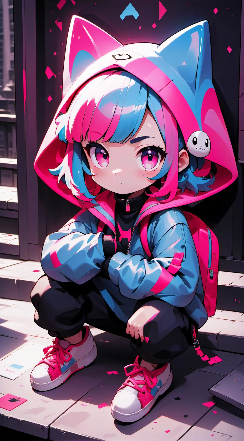 ai character: Sofía background